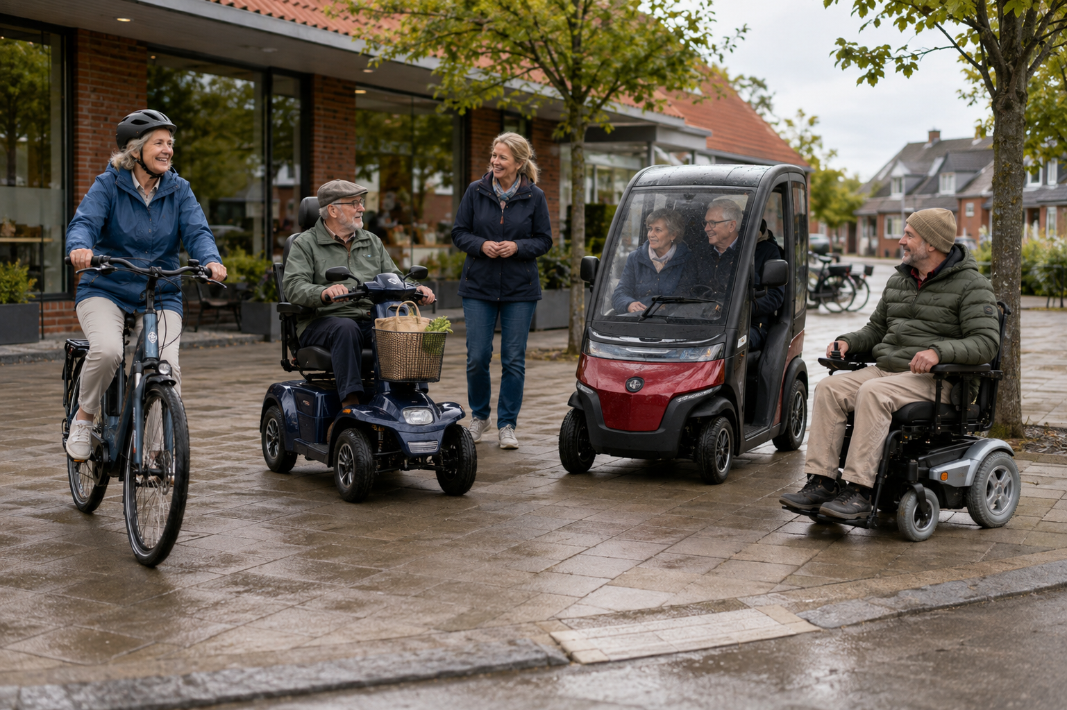 Varsø viser, hvor mange veje der er til personlig mobilitet